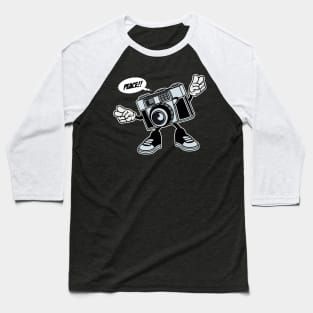 CAMERA CARTOON Baseball T-Shirt